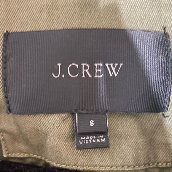 J. Crew Relaxed Boyfriend Field Utility Military Jacket - Picture 7 of 8